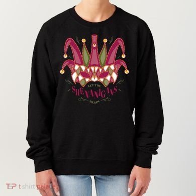 Let The Shenanigans Begin Mardi Gras Women's Sweatshirt