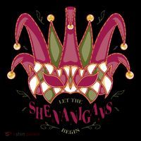 Let The Shenanigans Begin Mardi Gras Sweatshirt thumb 3