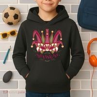 Let The Shenanigans Begin Mardi Gras Kids Hoodie thumb 2