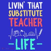 Livin That Substitute Teacher Life Teacher Appreciation Funny Gift Polo thumb 2