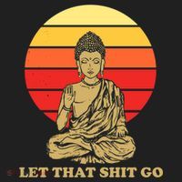 Let That Shit Go Buddha Women's Sweatshirt thumb 2
