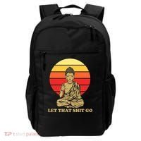Let That Shit Go Buddha Backpack thumb 0