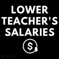 Lower Teacher Salaries Doggie Tank thumb 4