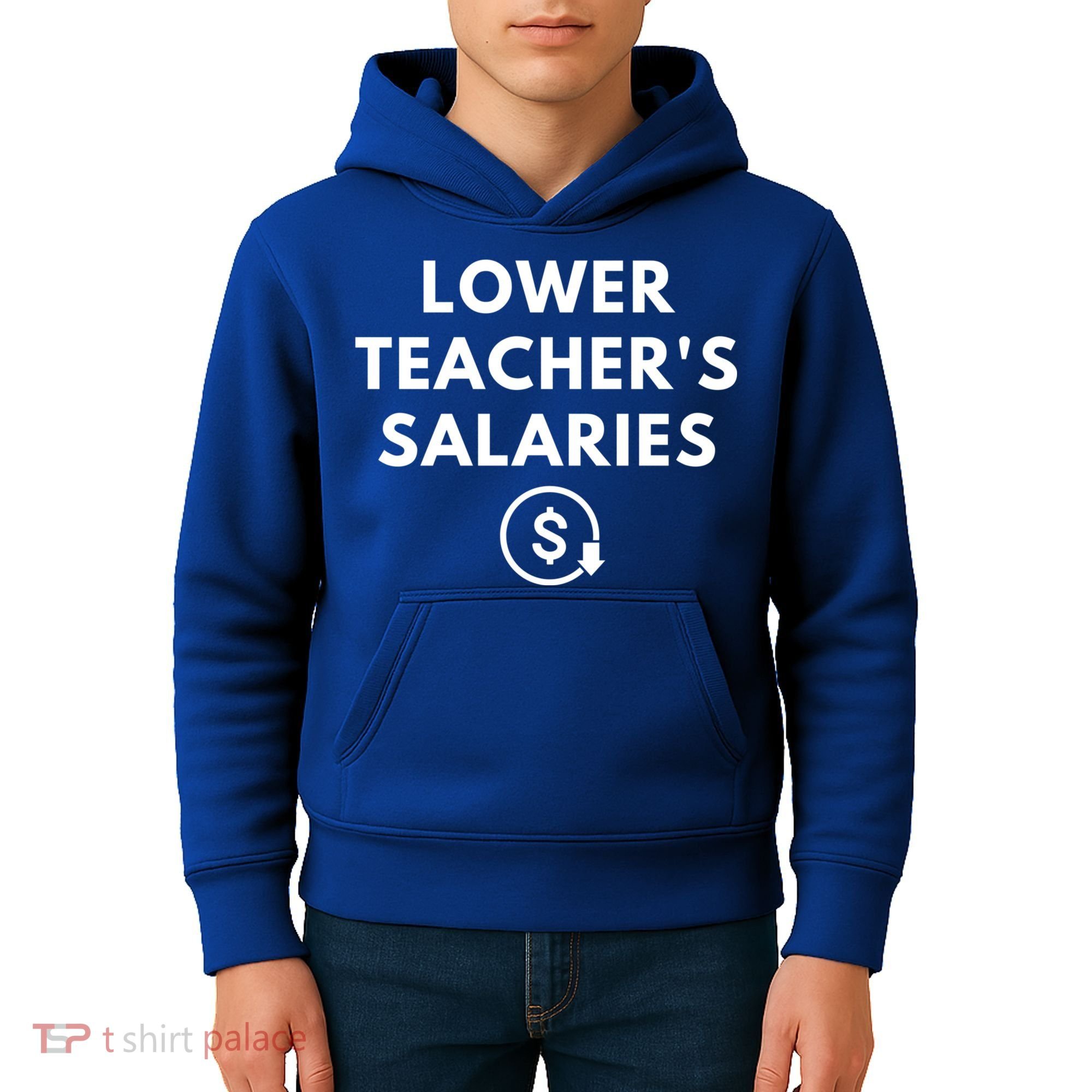 Lower Teacher Salaries Kids Hoodie