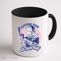 Living The Scrub Life Coffee Mug thumb 1