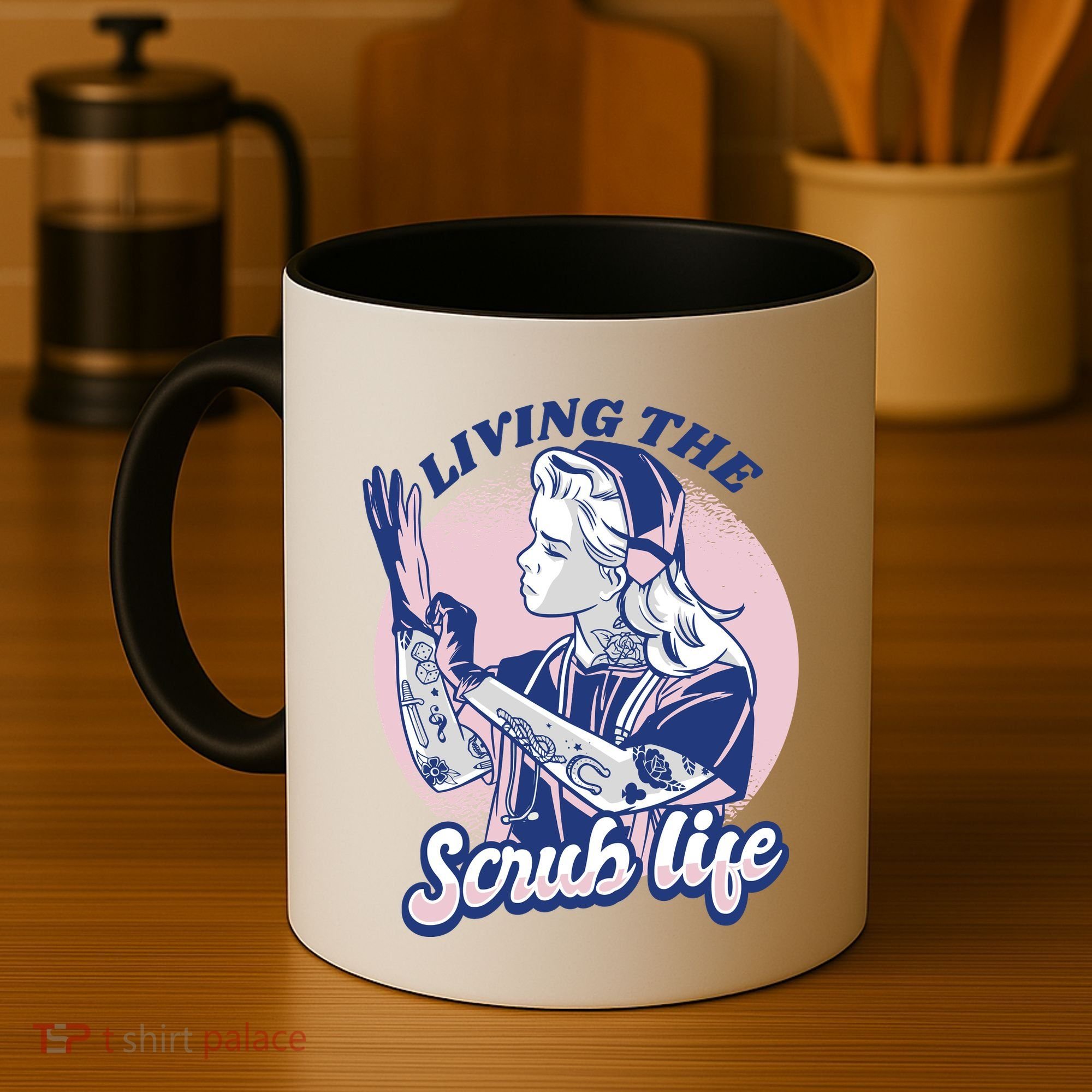 Living The Scrub Life Coffee Mug