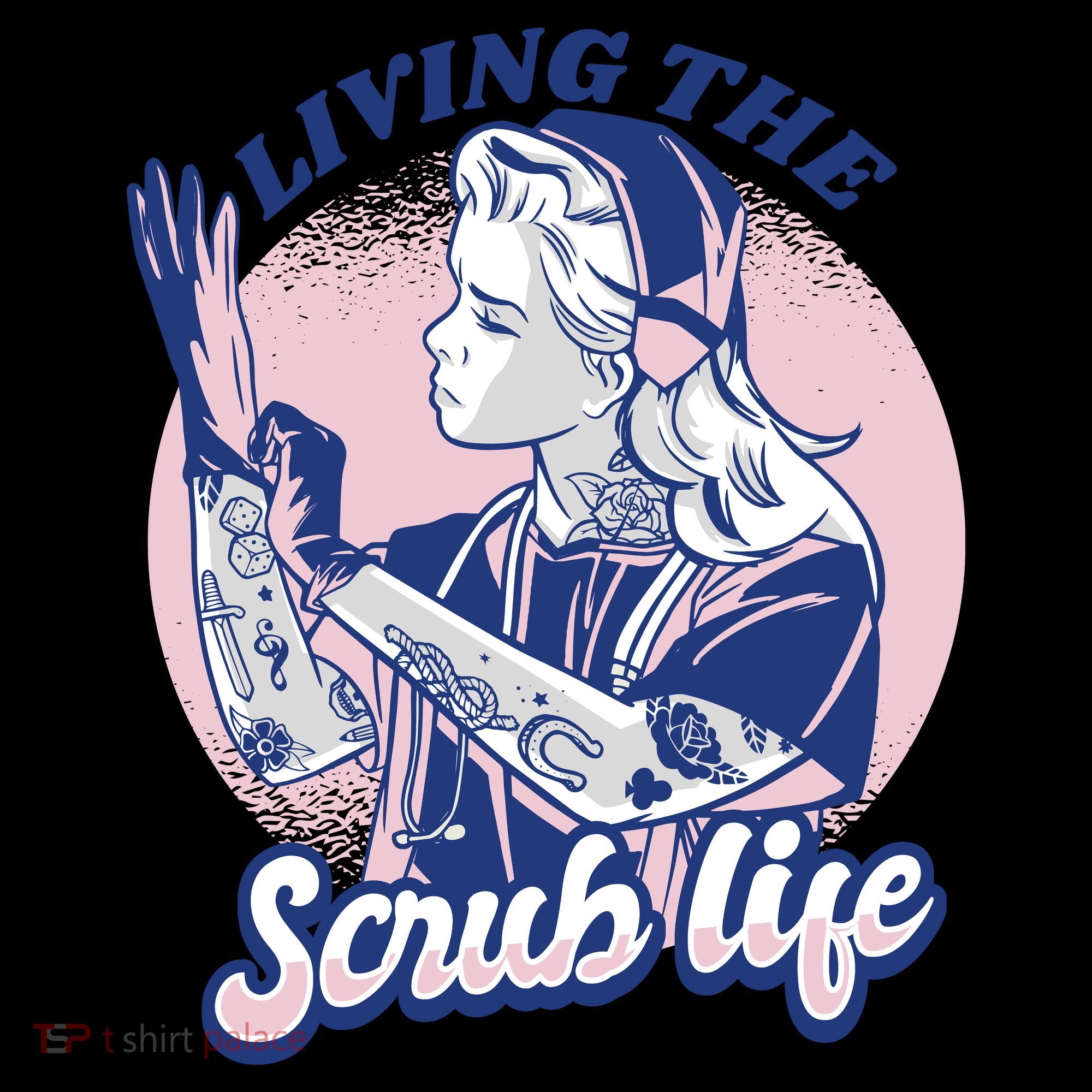 Living The Scrub Life Women's Hoodie