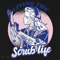 Living The Scrub Life Mousepad thumb 1