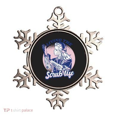 Living The Scrub Life Ornament