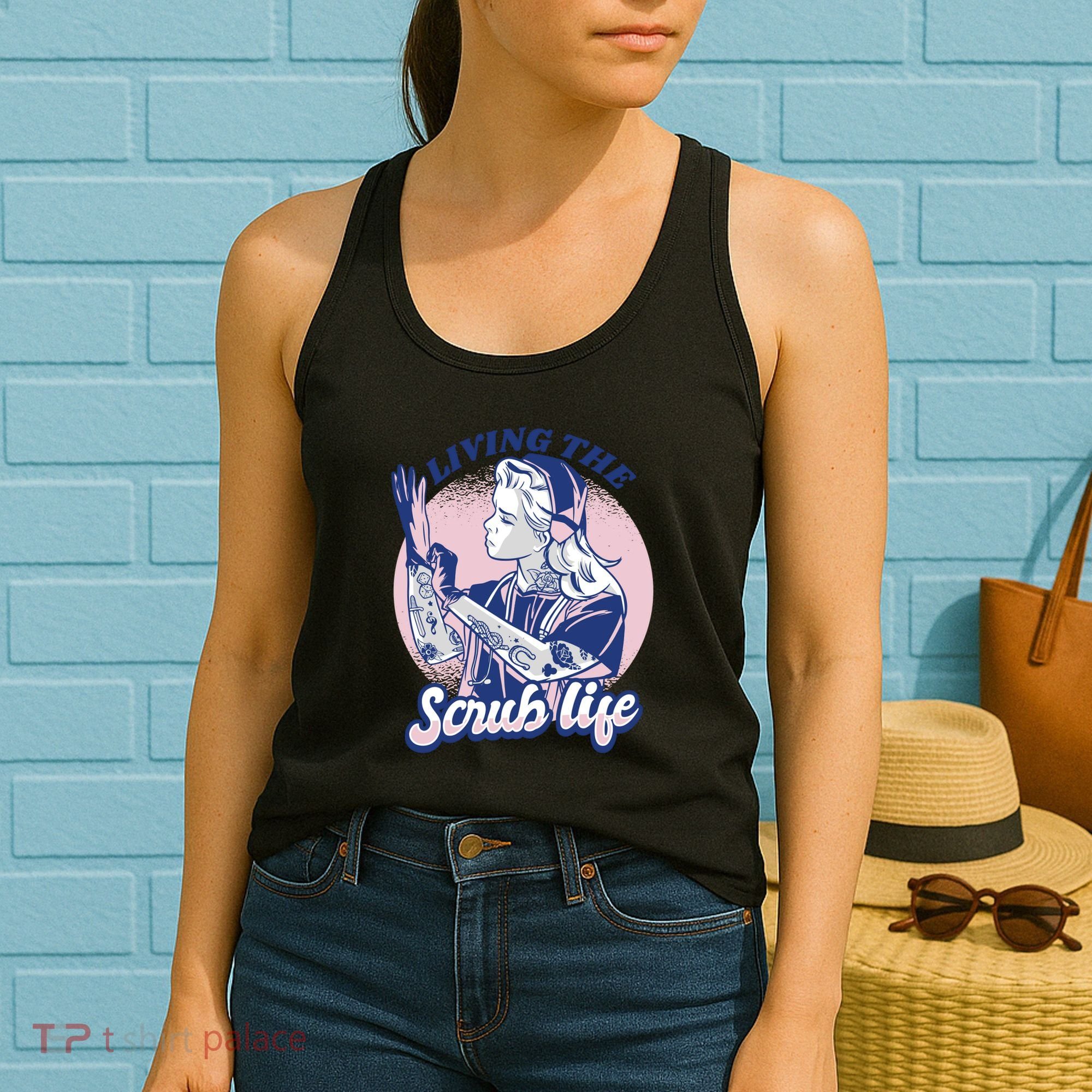 Living The Scrub Life Women's Tank Top