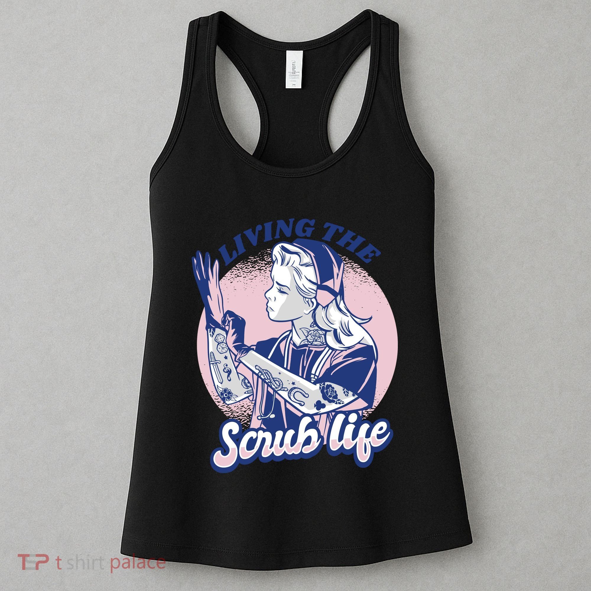 Living The Scrub Life Women's Tank Top