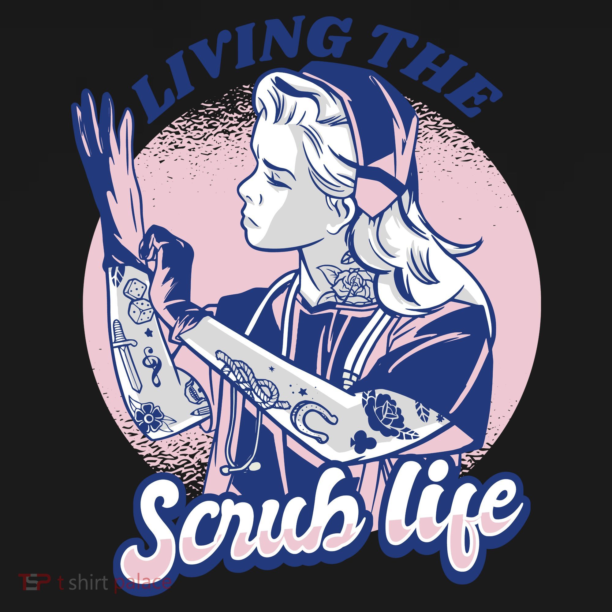 Living The Scrub Life Women's Tank Top