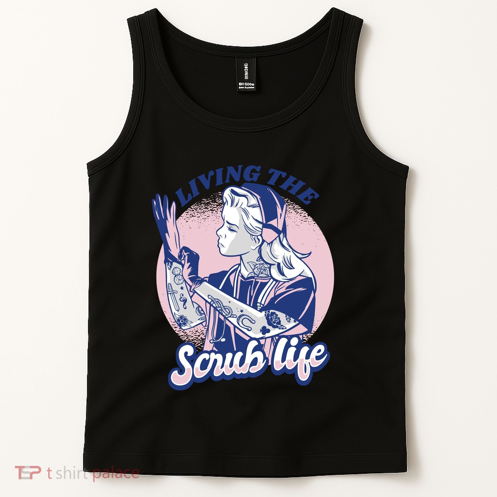 Living The Scrub Life Tank Top