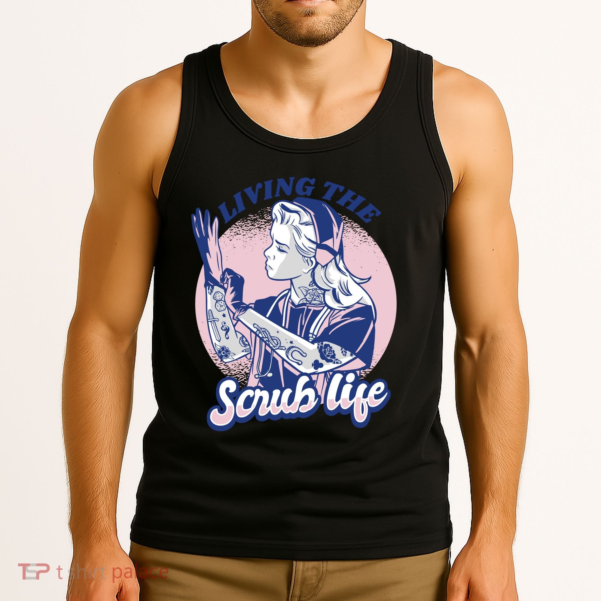 Living The Scrub Life Tank Top