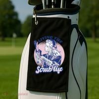 Living The Scrub Life Golf Towel thumb 2