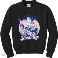 Living The Scrub Life Kids Sweatshirt thumb 0