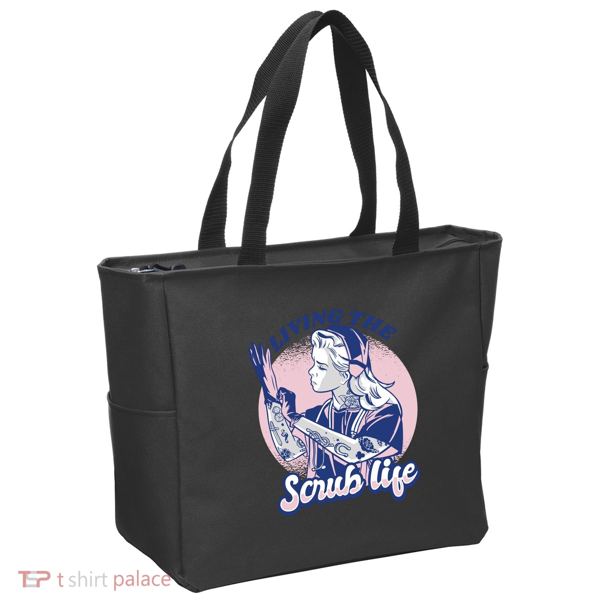 Living The Scrub Life Tote Bag