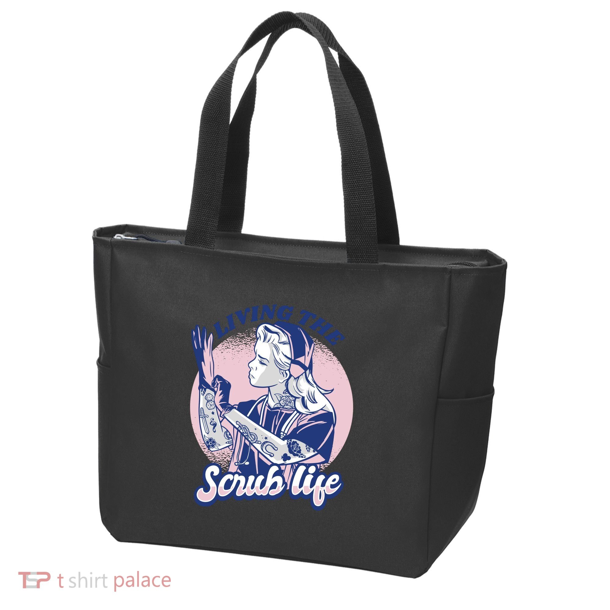 Living The Scrub Life Tote Bag