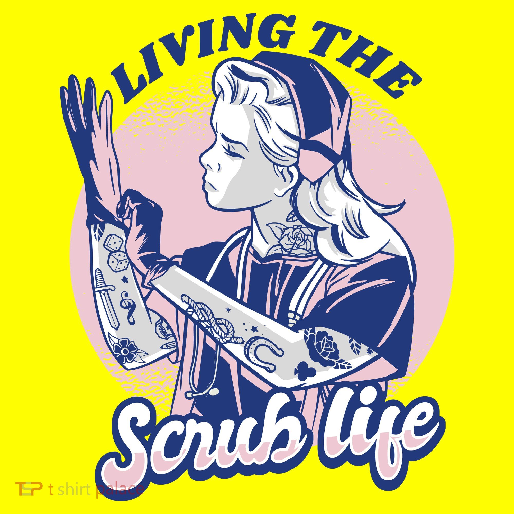 Living The Scrub Life Toddler T-Shirt