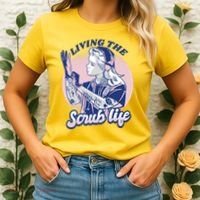 Living The Scrub Life Women's T-Shirt thumb 2
