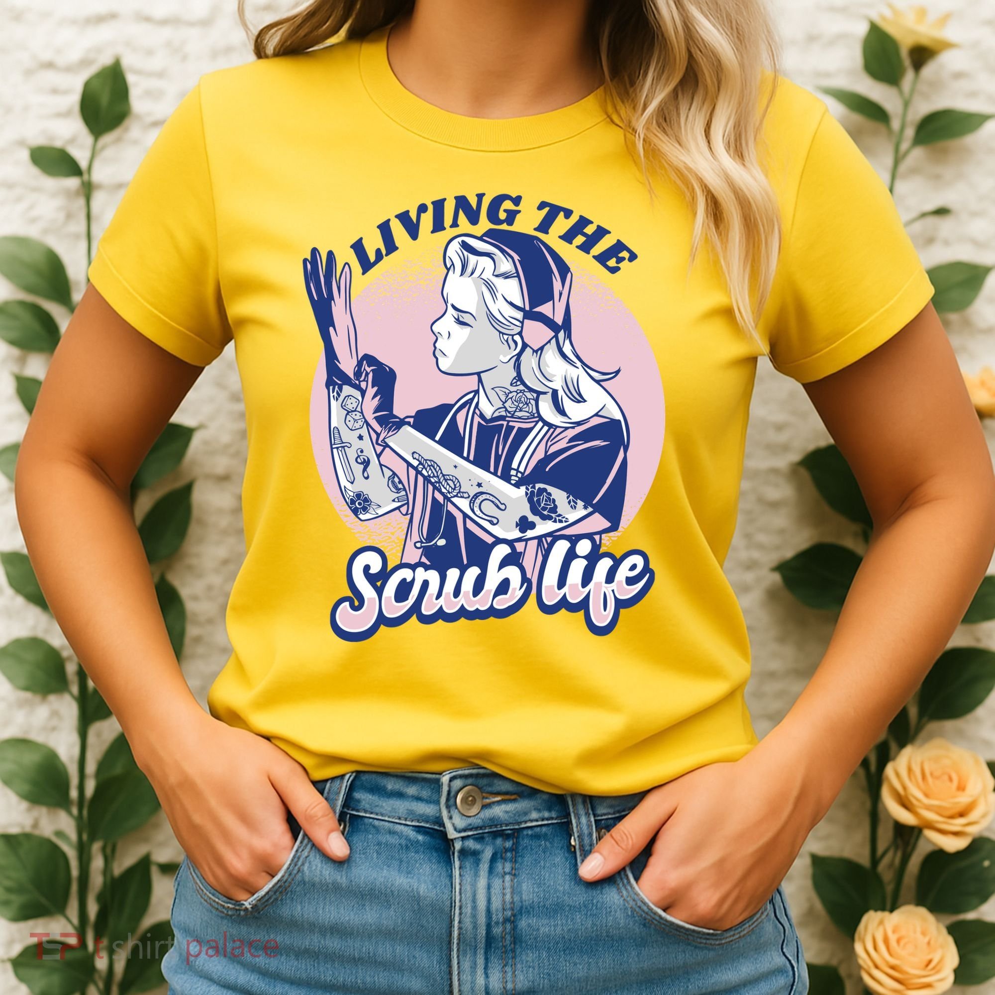 Living The Scrub Life Women's T-Shirt