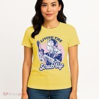 Living The Scrub Life Women's T-Shirt thumb 4