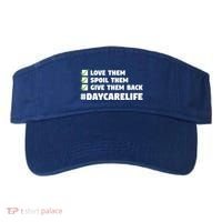 Love Them Spoil Them Give Them Back Nursery Daycare Teacher Cool Gift Visor thumb 0