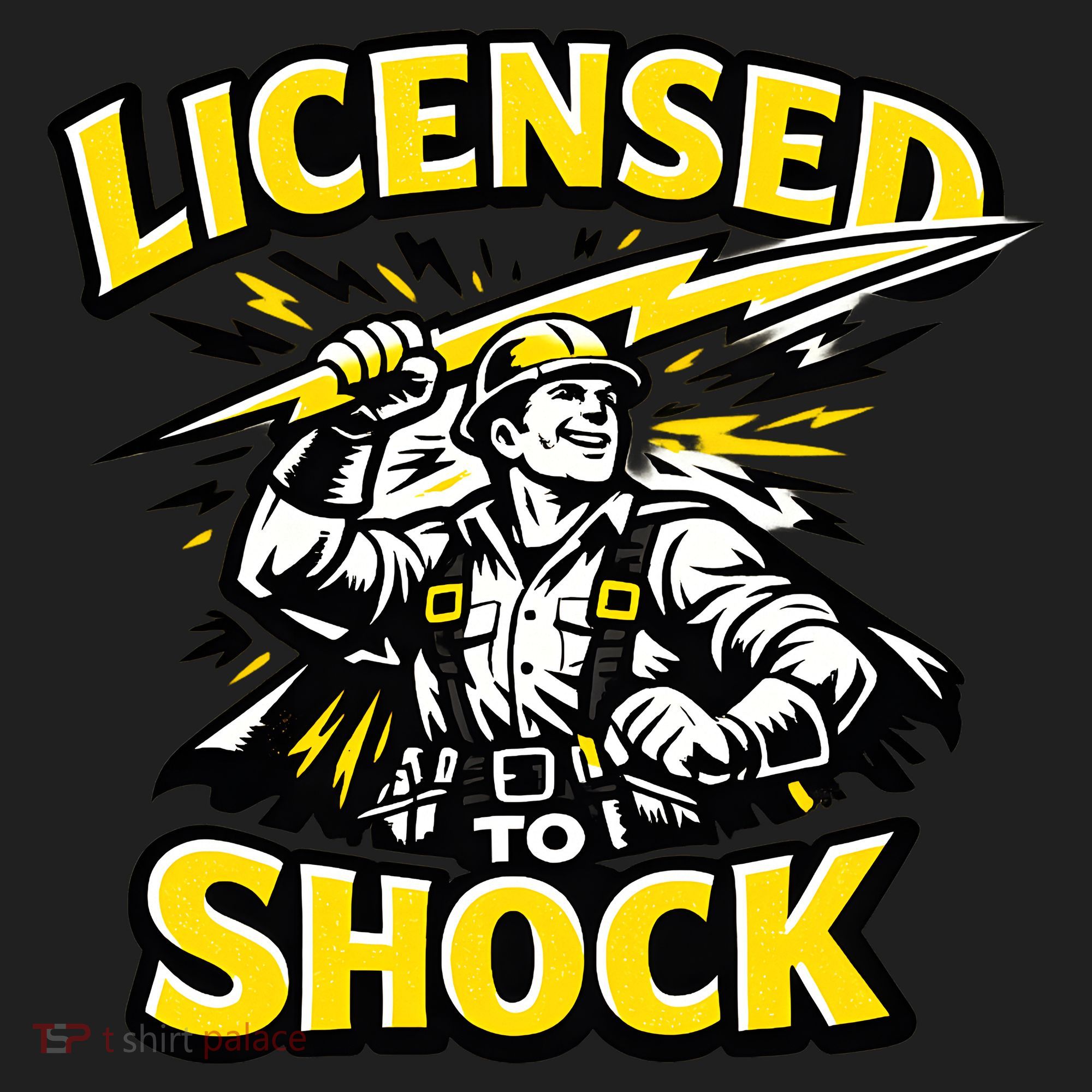 Licensed To Shock Power Line Worker Humor Beanie