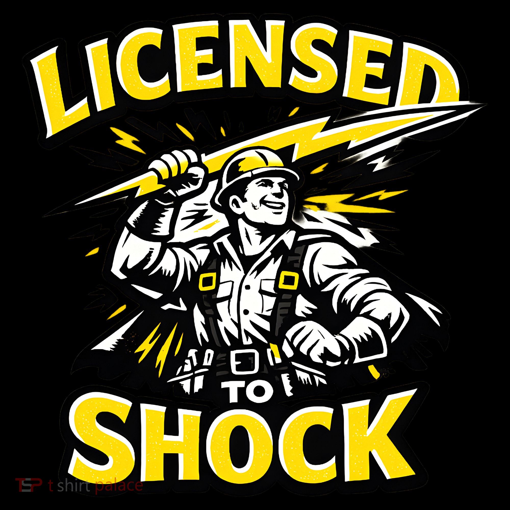 Licensed To Shock Power Line Worker Humor Women's Hoodie