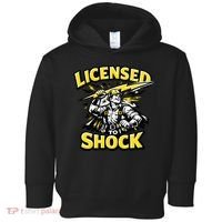 Licensed To Shock Power Line Worker Humor Toddler Hoodie thumb 0