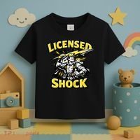Licensed To Shock Power Line Worker Humor Toddler T-Shirt thumb 3