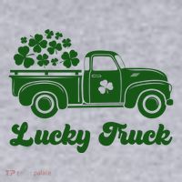 Lucky Truck St Patricks Day Women's Sweatshirt thumb 2