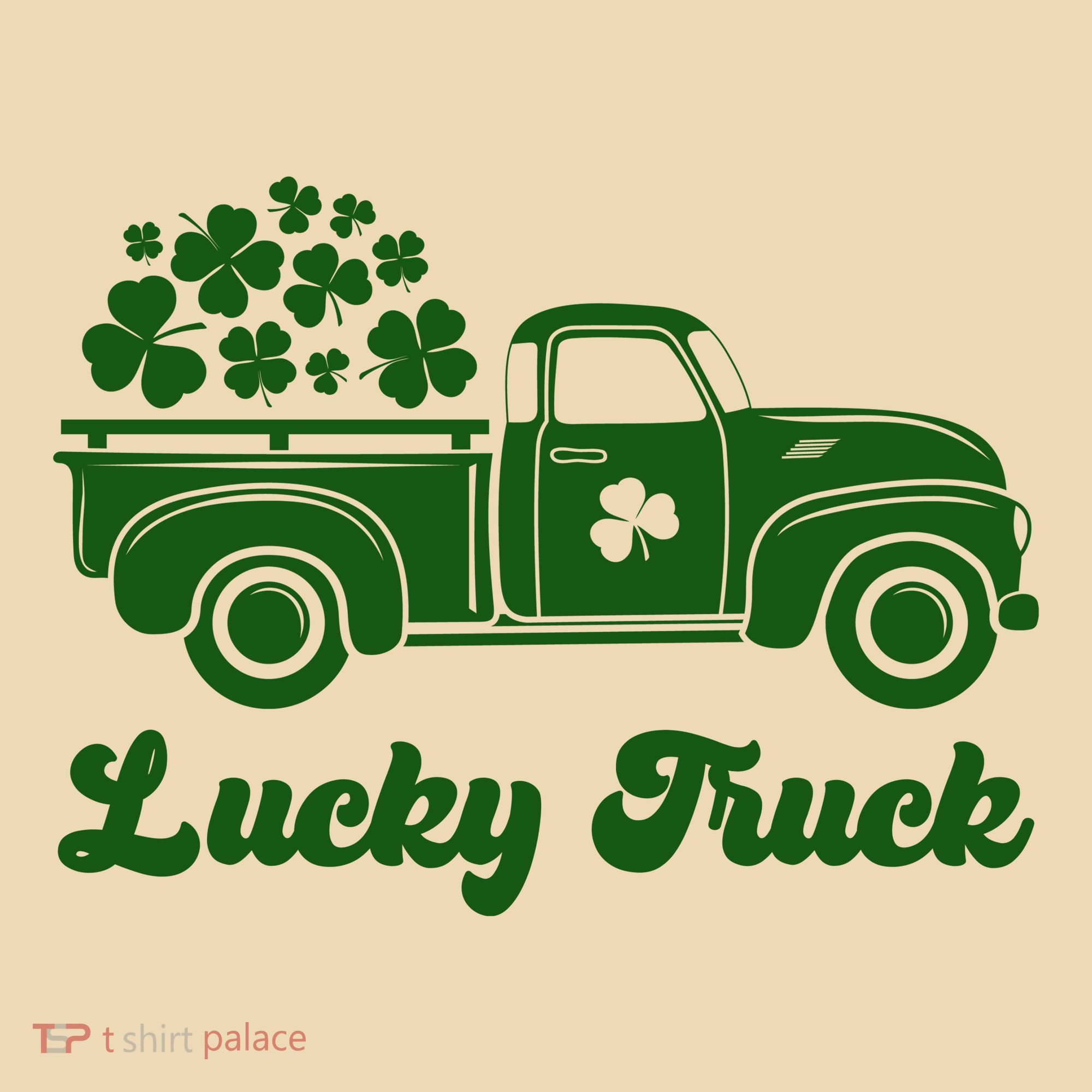 Lucky Truck St Patricks Day Tote Bag