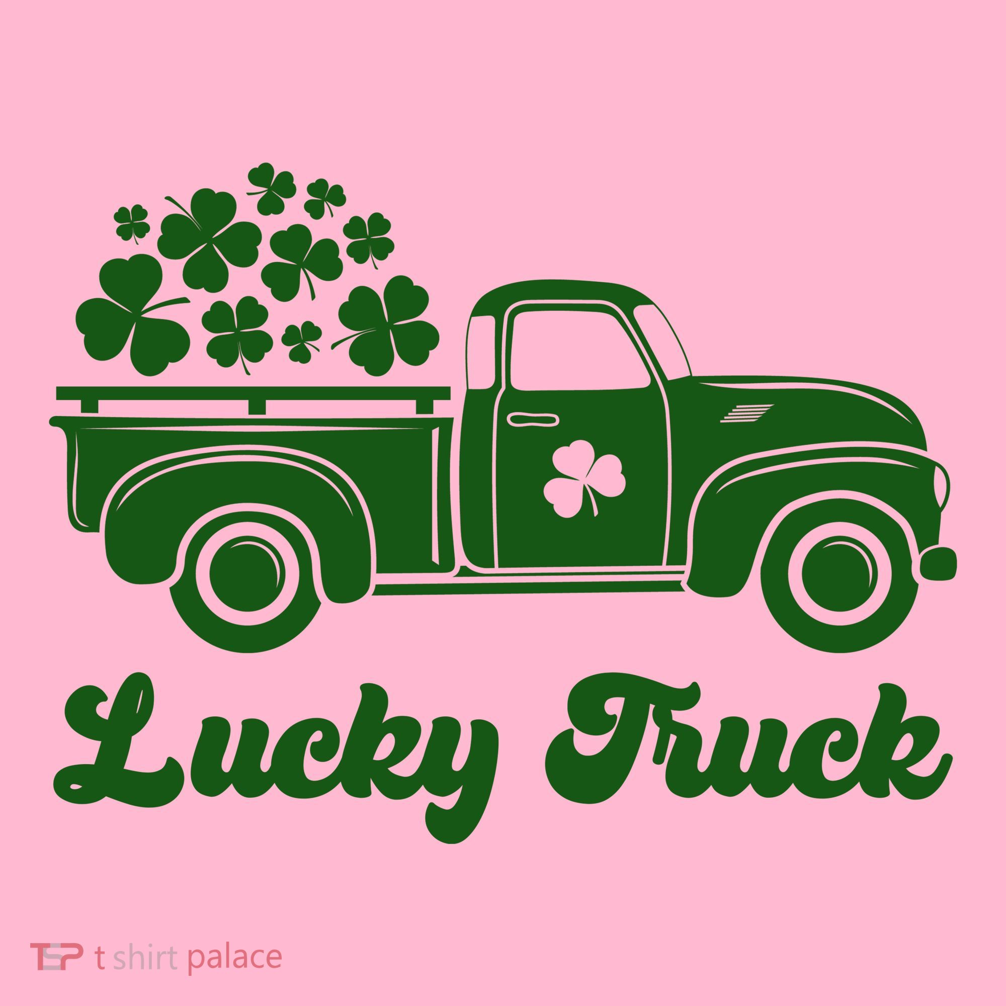 Lucky Truck St Patricks Day Coaster