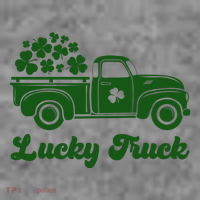 Lucky Truck St Patricks Day Toddler Hoodie thumb 2