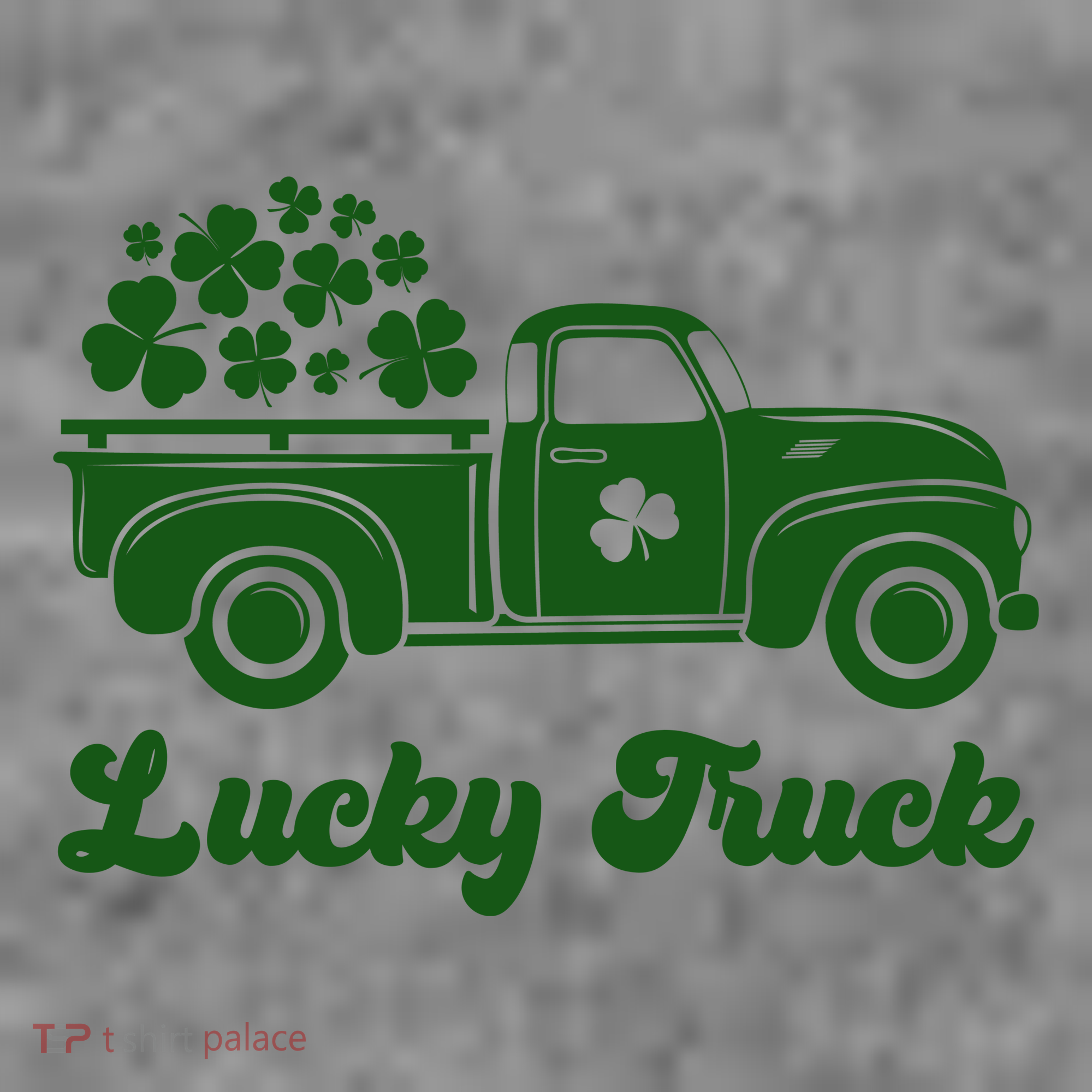Lucky Truck St Patricks Day Toddler Hoodie