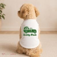 Lucky Truck St Patricks Day Doggie Tank thumb 2