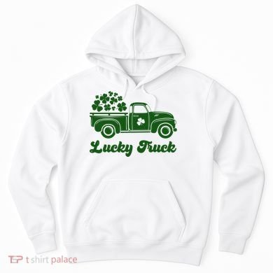 Lucky Truck St Patricks Day Hoodie