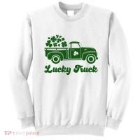 Lucky Truck St Patricks Day Sweatshirt thumb 0