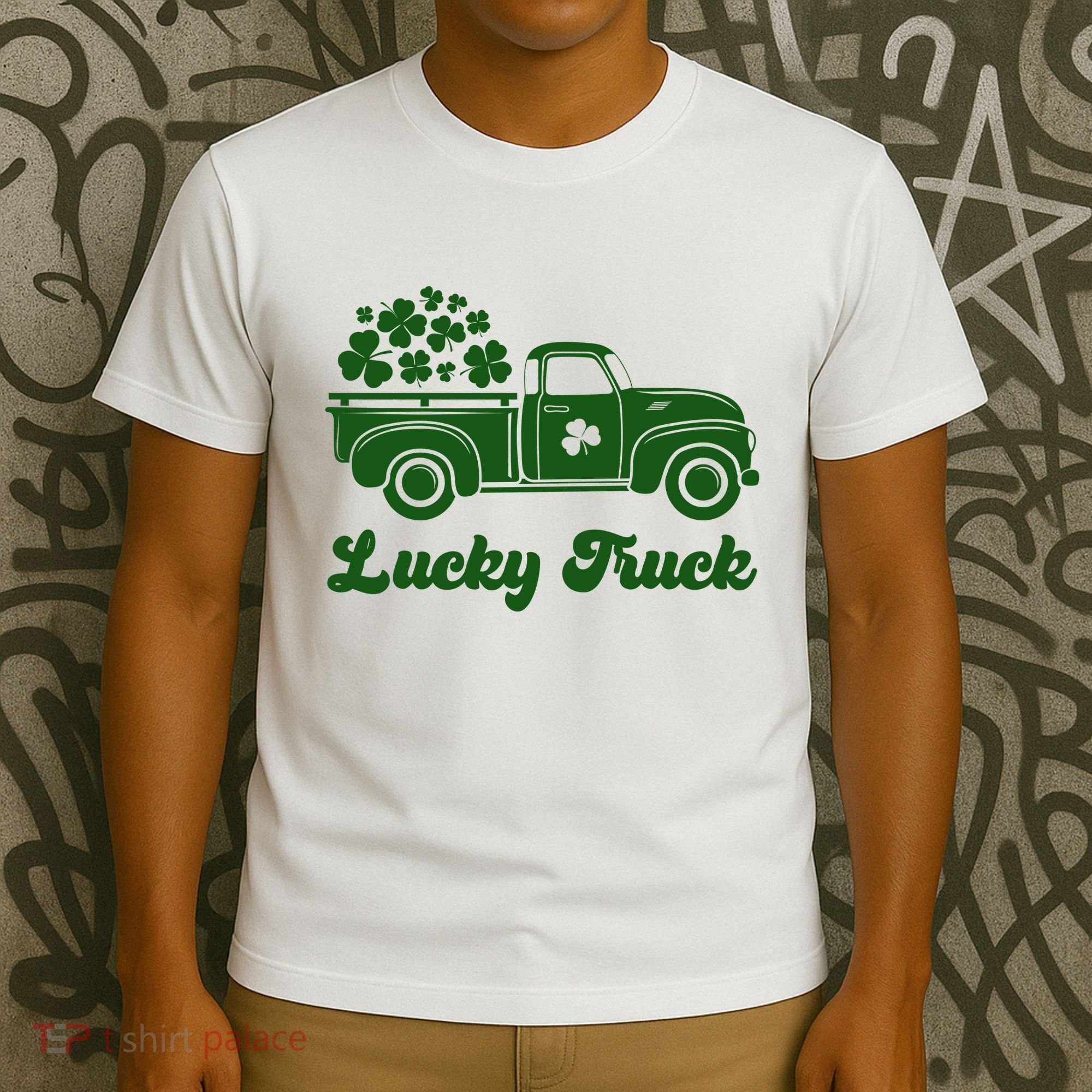 Lucky Truck St Patricks Day T-Shirt