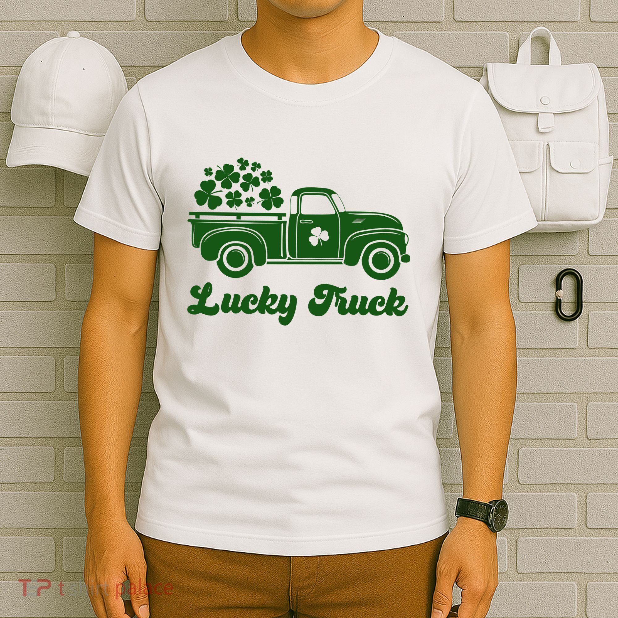 Lucky Truck St Patricks Day T-Shirt
