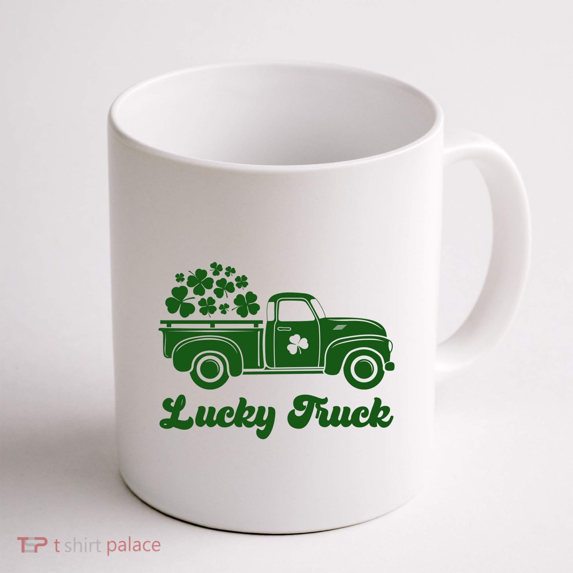 Lucky Truck St Patricks Day Coffee Mug
