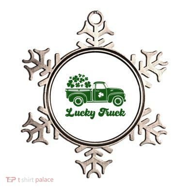 Lucky Truck St Patricks Day Ornament