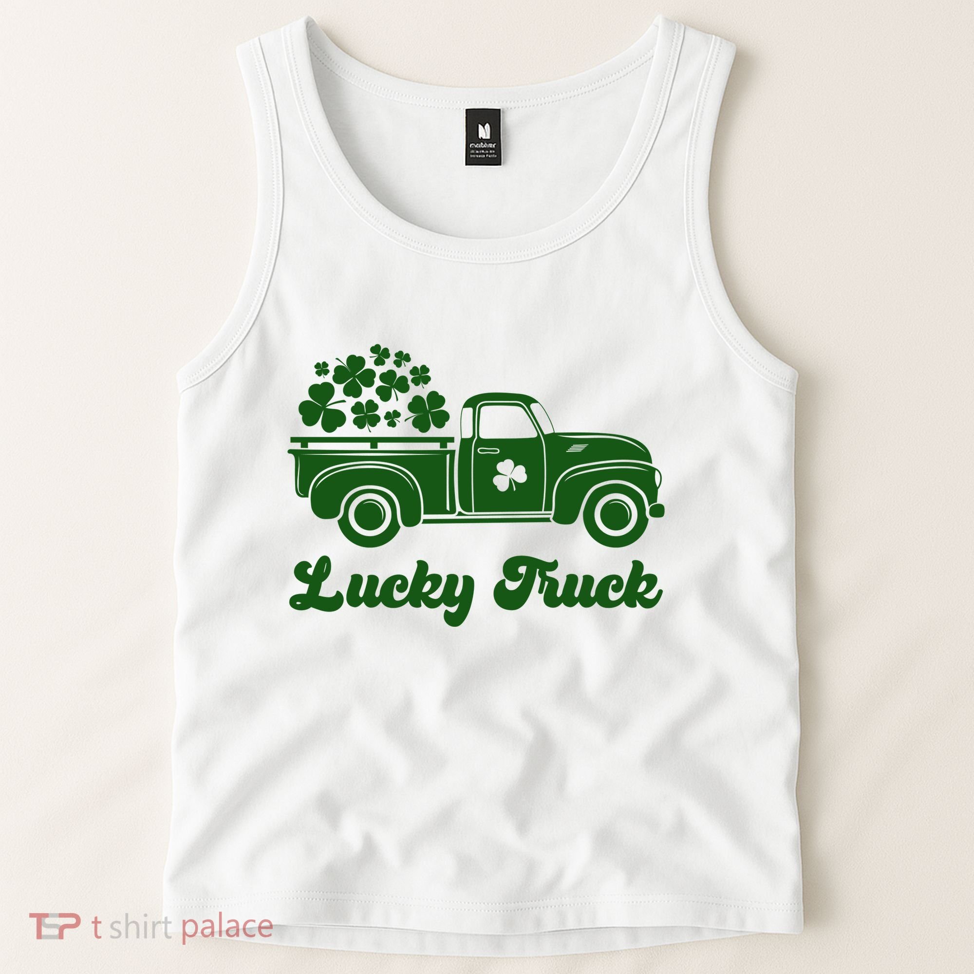 Lucky Truck St Patricks Day Tank Top