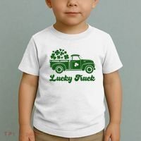 Lucky Truck St Patricks Day Toddler T-Shirt thumb 2