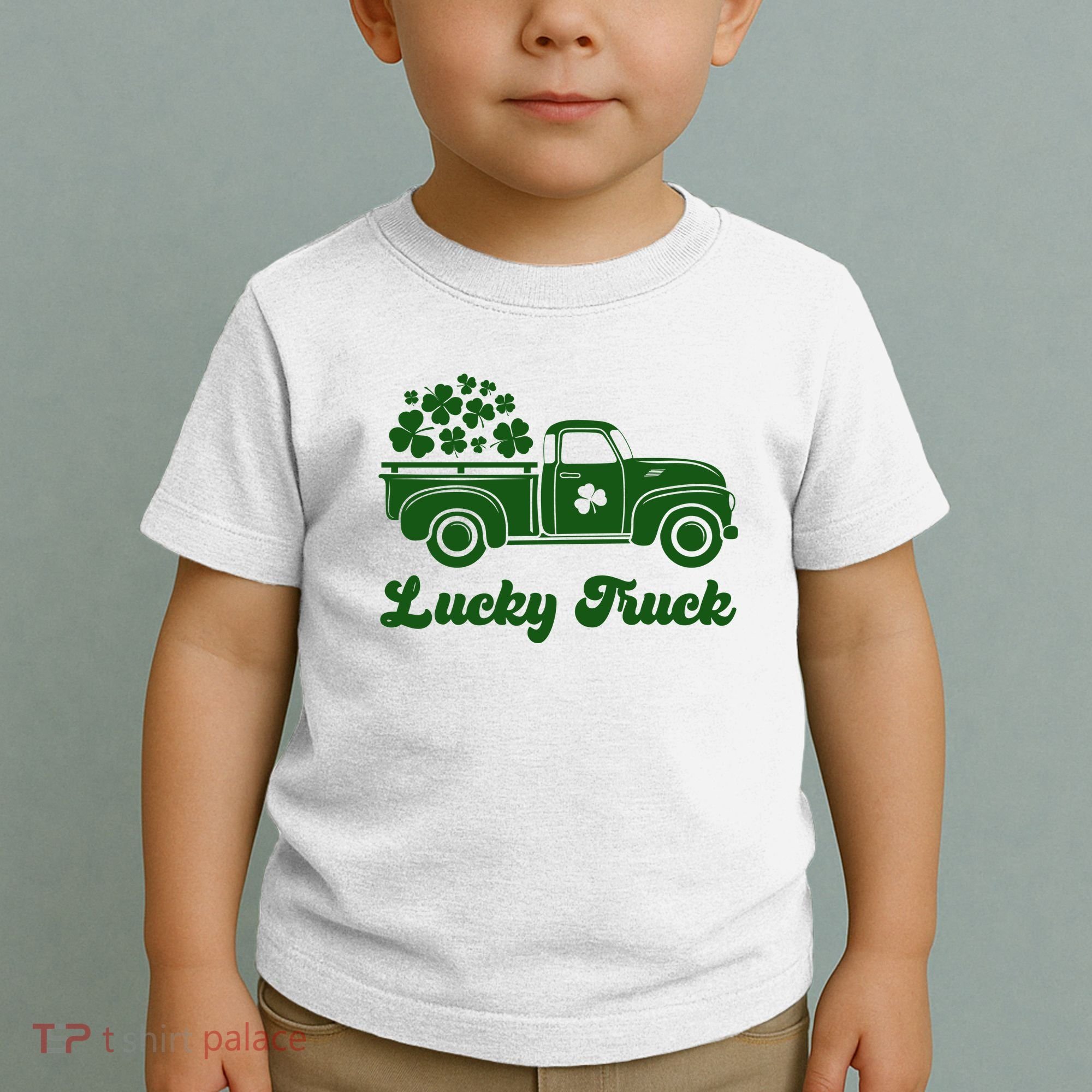 Lucky Truck St Patricks Day Toddler T-Shirt