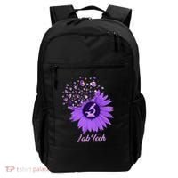 Lab Tech SunFlower Med Tech Funny Medical Technician Lab Backpack thumb 0