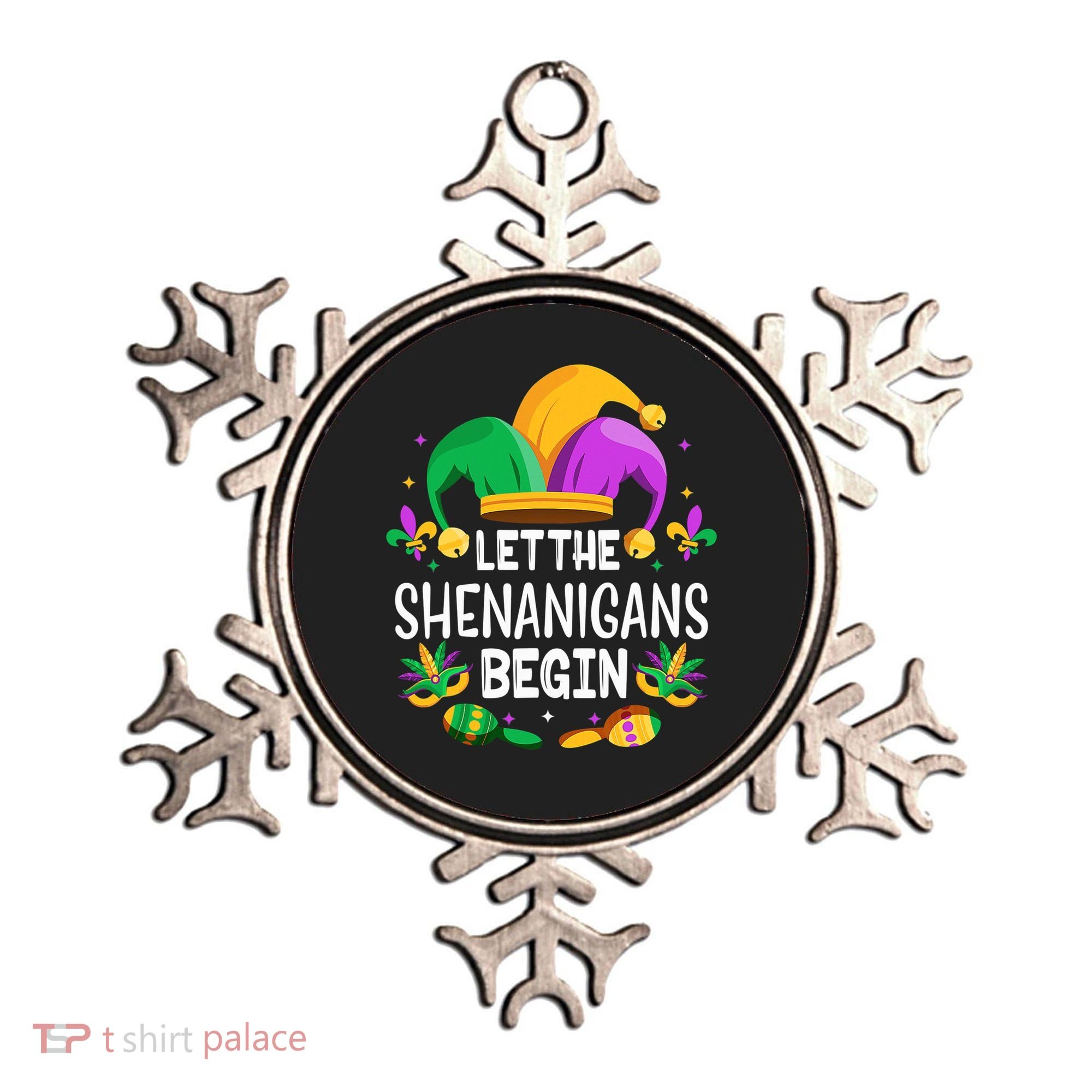 Let The Shenanigans Begin Mardi Gras Shirts, Kids Men Women Ornament