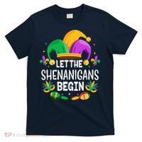 Let The Shenanigans Begin Mardi Gras Shirts, Kids Men Women T-Shirt thumb 0