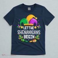 Let The Shenanigans Begin Mardi Gras Shirts, Kids Men Women T-Shirt thumb 5